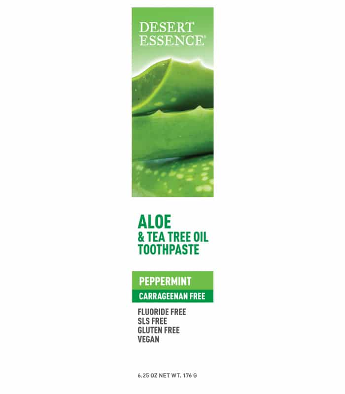 Zubní pasta aloe a tea tree oil
